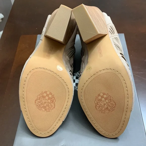 Vince Camuto Open-Toe Cut-Out Booties - Picture 6 of 8